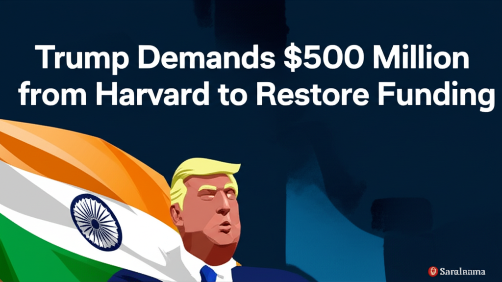 Trump Demands $500 Million from Harvard to Restore Funding