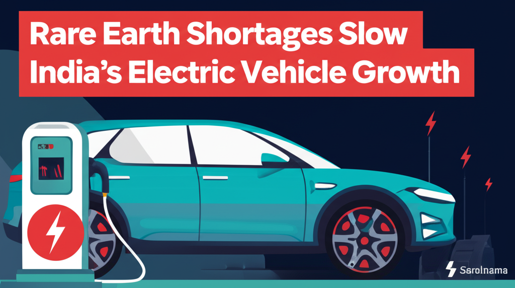 Rare Earth Shortages Slow India's Electric Vehicle Growth