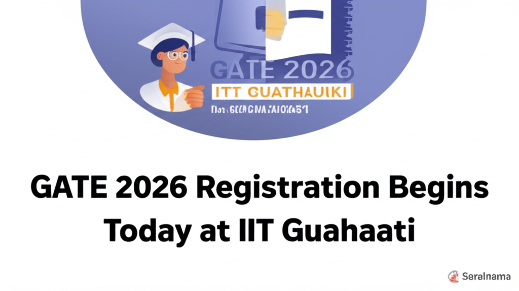GATE 2026 Registration Begins Today at IIT Guwahati