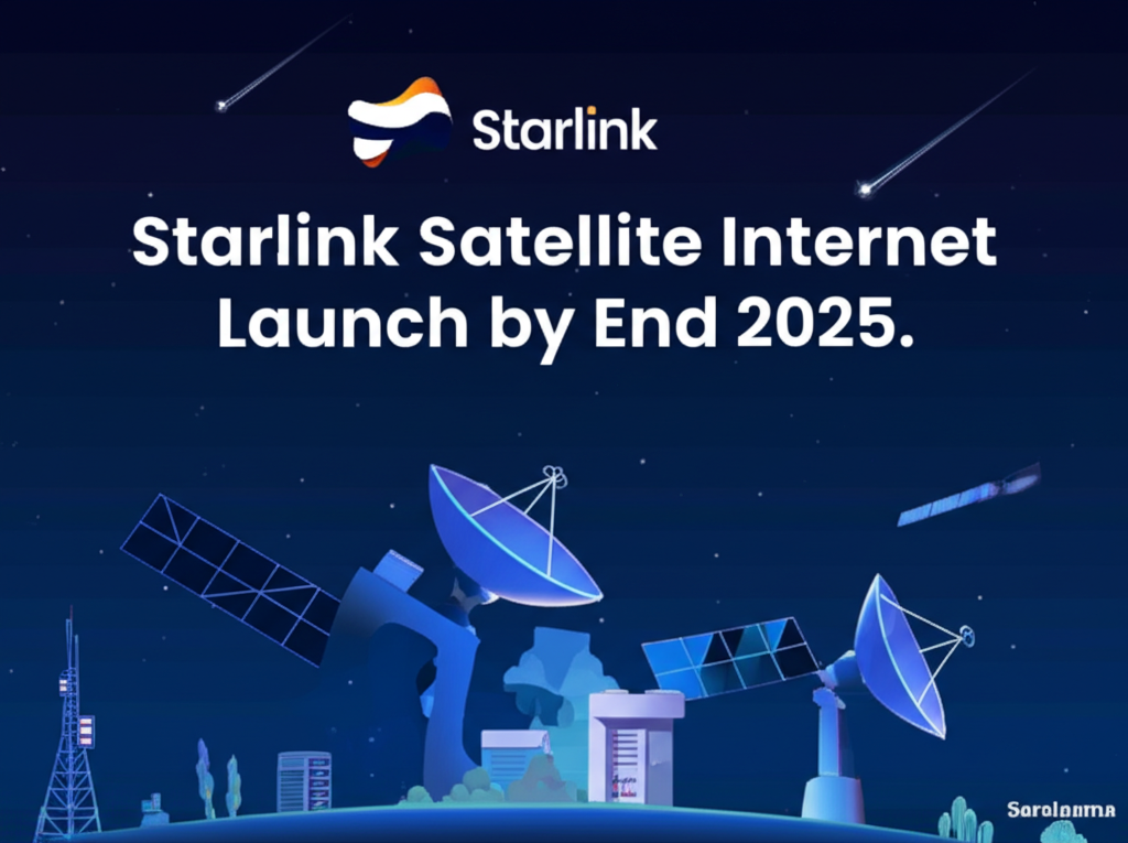 Starlink Satellite Internet Launch in India by End 2025