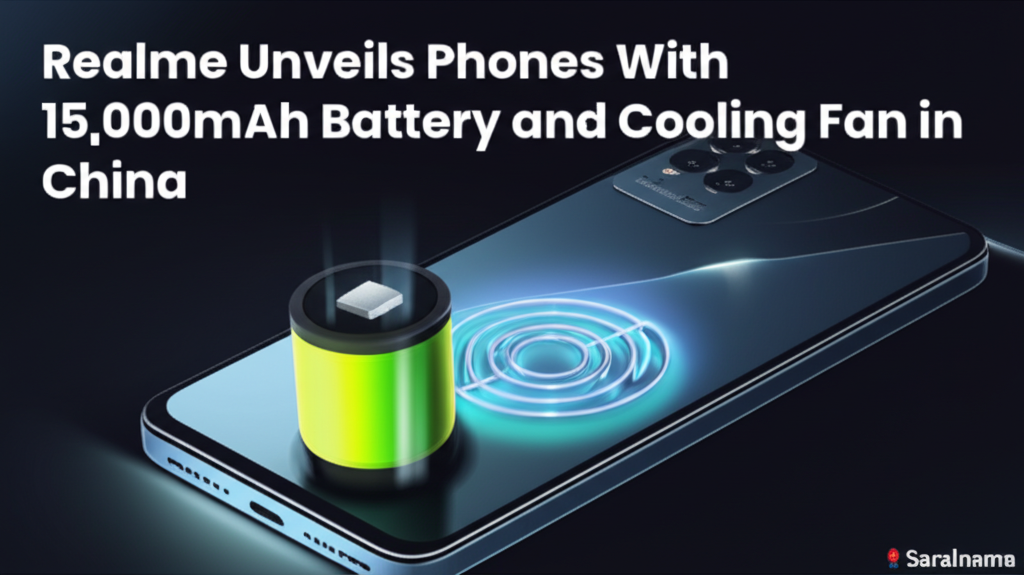 Realme Unveils Phones With 15,000mAh Battery and Cooling Fan in China