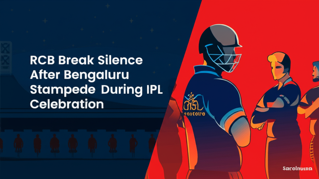 RCB Break Silence After Bengaluru Stampede During IPL Celebration