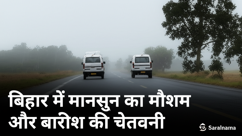 बिहार में मानसून का मौसम और बारिश की चेतावनी