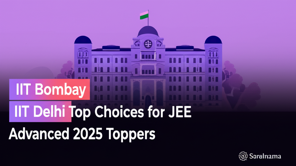 IIT Bombay and IIT Delhi Top Choices for JEE Advanced 2025 Toppers