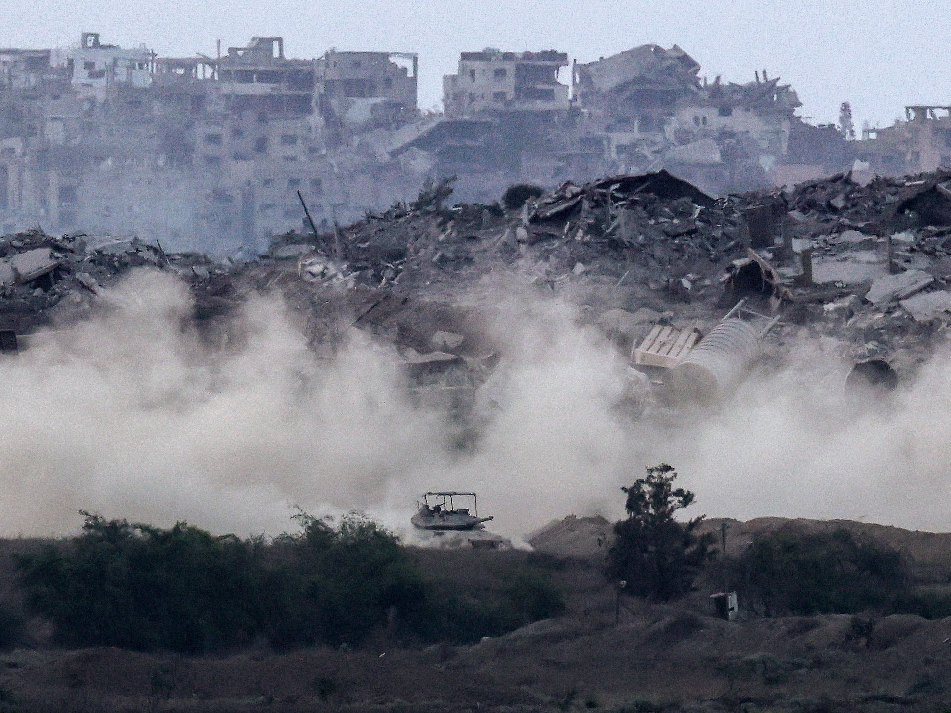 Israel Demolishes Over 1,500 Homes In Gaza City's Al Zeitoun Area