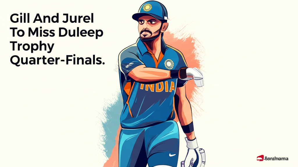 Gill And Jurel To Miss Duleep Trophy Quarter-Finals