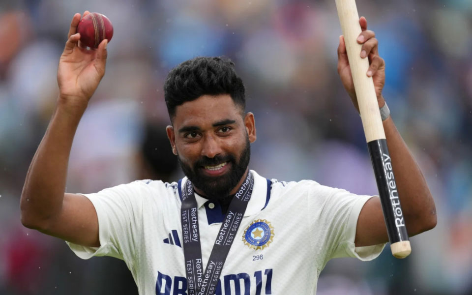 Mohammed Siraj Shines in India-England Test Series 2025