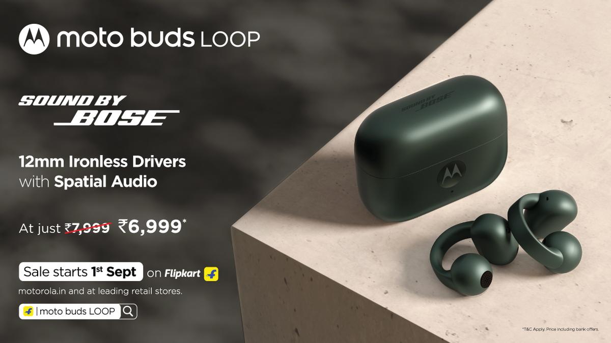 Motorola Launches Moto Buds Loop and Moto Buds Bass in India