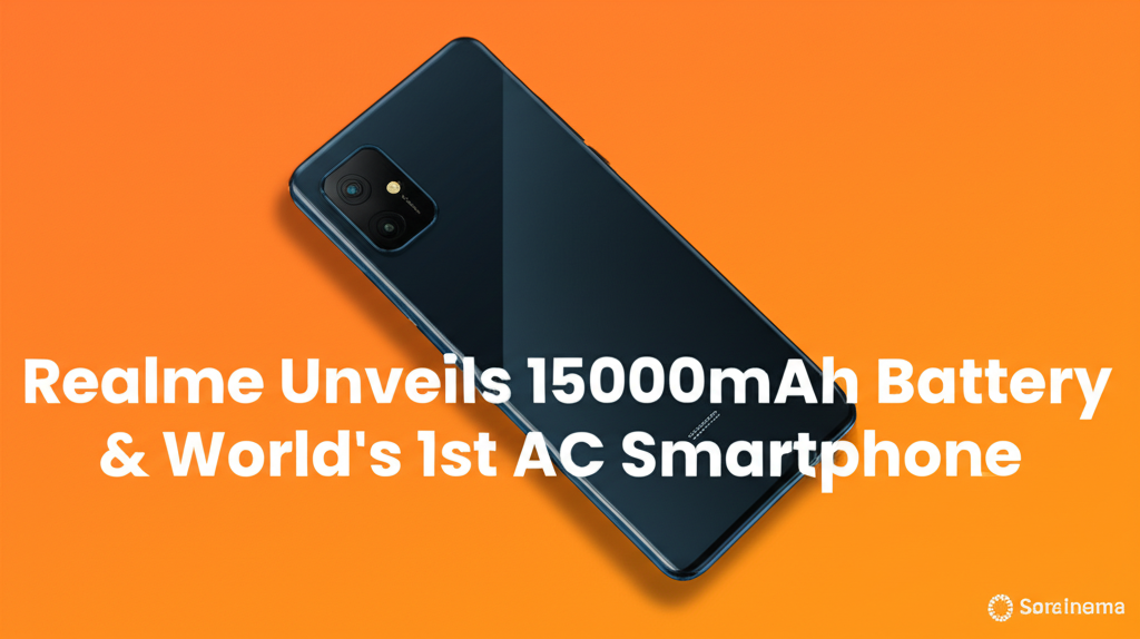 Realme Unveils 15000mAh Battery & World's 1st AC Smartphone