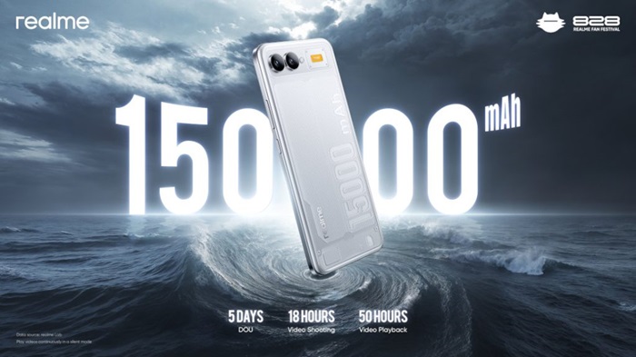 Realme Unveils 15,000mAh Battery Phone and Chill Fan Phone