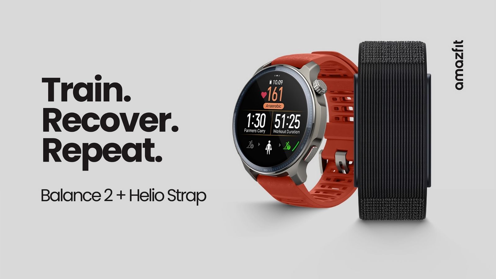 Amazfit Launches Balance 2 Smartwatch and Helio Strap in India