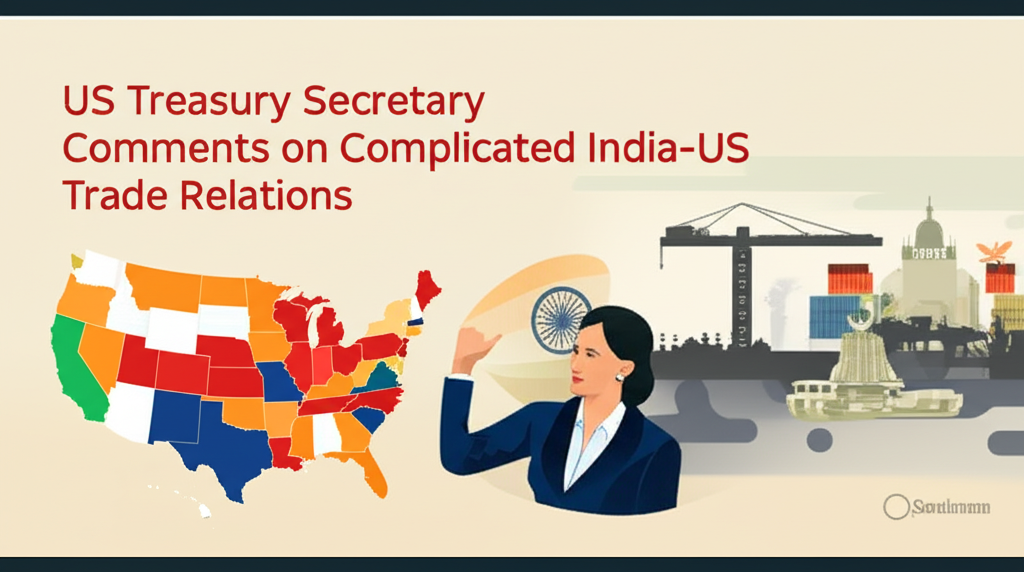 US Treasury Secretary Comments on Complicated India-US Trade Relations