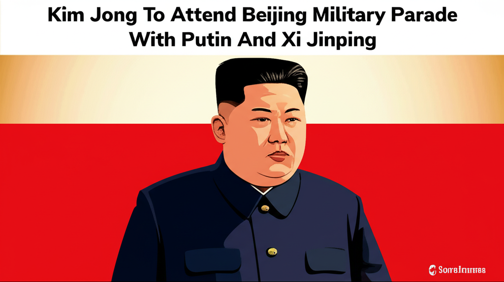 Kim Jong Un To Attend Beijing Military Parade With Putin And Xi Jinping
