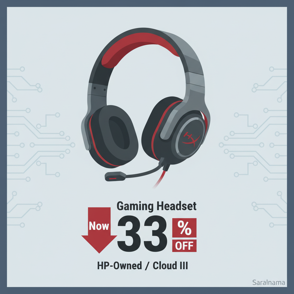 HP-Owned HyperX Cloud III Gaming Headset Now 33% Cheaper