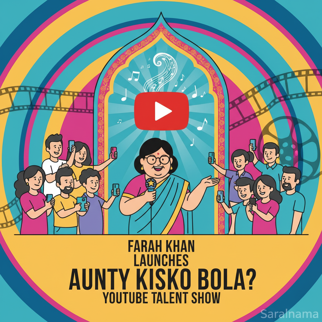 Farah Khan Launches YouTube Talent Show Aunty Kisko Bola