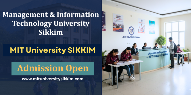 Gangtok, September 26, 2025: The MIT University Sikkim PG Admission 2025 process has officially begun, opening doors for students seeking advanced education in management, science, technology, and humanities. Applications are now live on the university’s admission portal, with officials urging candidates to apply early as seats are limited. The postgraduate portfolio includes MBA, MCA, M.Com, M.Sc, and MA programmes with specialisations in Mathematics, Computer Science, Biotechnology, Journalism, English, and Social Sciences. University officials said the programmes are aligned with the National Education Policy (NEP) 2020, blending classroom learning with industry-focused training. Eligibility and Duration To apply for PG admission 2025 at MIT University Sikkim, candidates must hold a bachelor’s degree with at least 50% marks in a relevant field. Most programmes run for two years (four semesters), with some offering additional project work or internships to strengthen professional skills. Application Process Complete online registration at the official MIT University Sikkim portal Upload academic documents, ID proof, and photographs Pay the application fee online Await counselling and seat confirmation The university has set up a student support team to guide applicants through the entire admission process. Fees and Scholarships The annual PG course fee ranges from ₹40,000 to ₹90,000, depending on the chosen programme. To encourage meritorious and financially weaker students, the university has introduced scholarships with up to 70% fee waiver for the first batch of applicants. Career Opportunities Graduates of MIT University Sikkim’s PG programmes will have opportunities in corporate firms, research organisations, NGOs, universities, and government institutions. With dedicated placement assistance and tie-ups with industry partners, the university aims to prepare students for both domestic and global career paths. Why It Matters By starting the PG Admission 2025 session, MIT University Sikkim is positioning itself as a new academic hub in the Himalayan region, offering modern infrastructure, expert faculty, and skill-based education. The move reflects a growing demand for quality postgraduate education in India, especially in emerging fields of management, science, and technology.