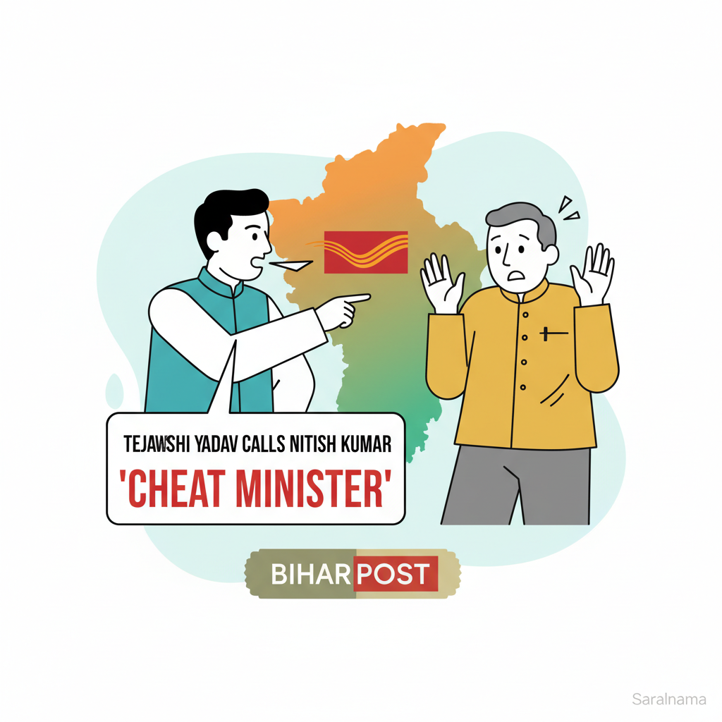 Tejashwi Yadav Calls Nitish Kumar 'Cheat Minister'