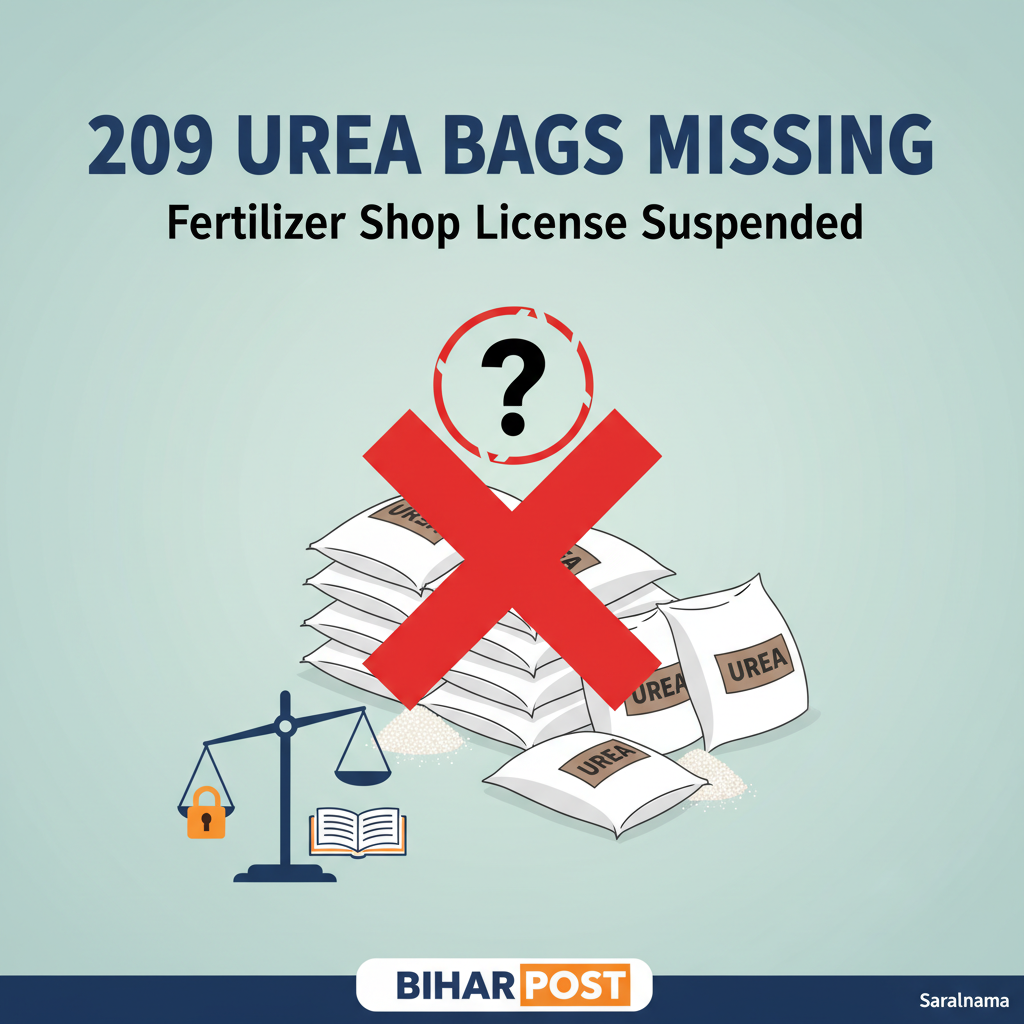 209 Urea Bags Missing: Fertilizer Shop License Suspended