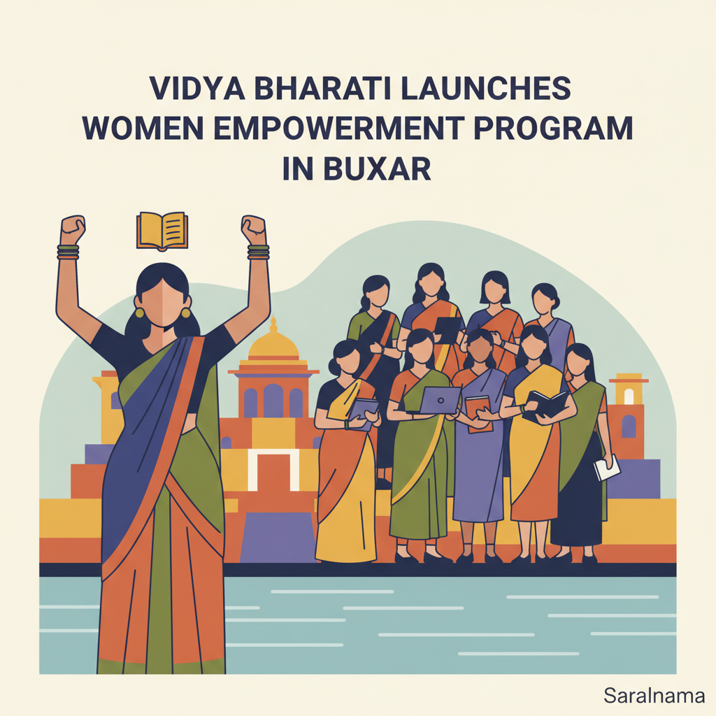 Vidya Bharati Launches Women Empowerment Program in Buxar