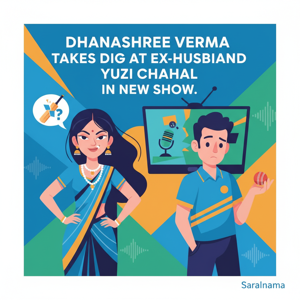 Dhanashree Verma Takes Dig at Ex-Husband Yuzi Chahal in New Show