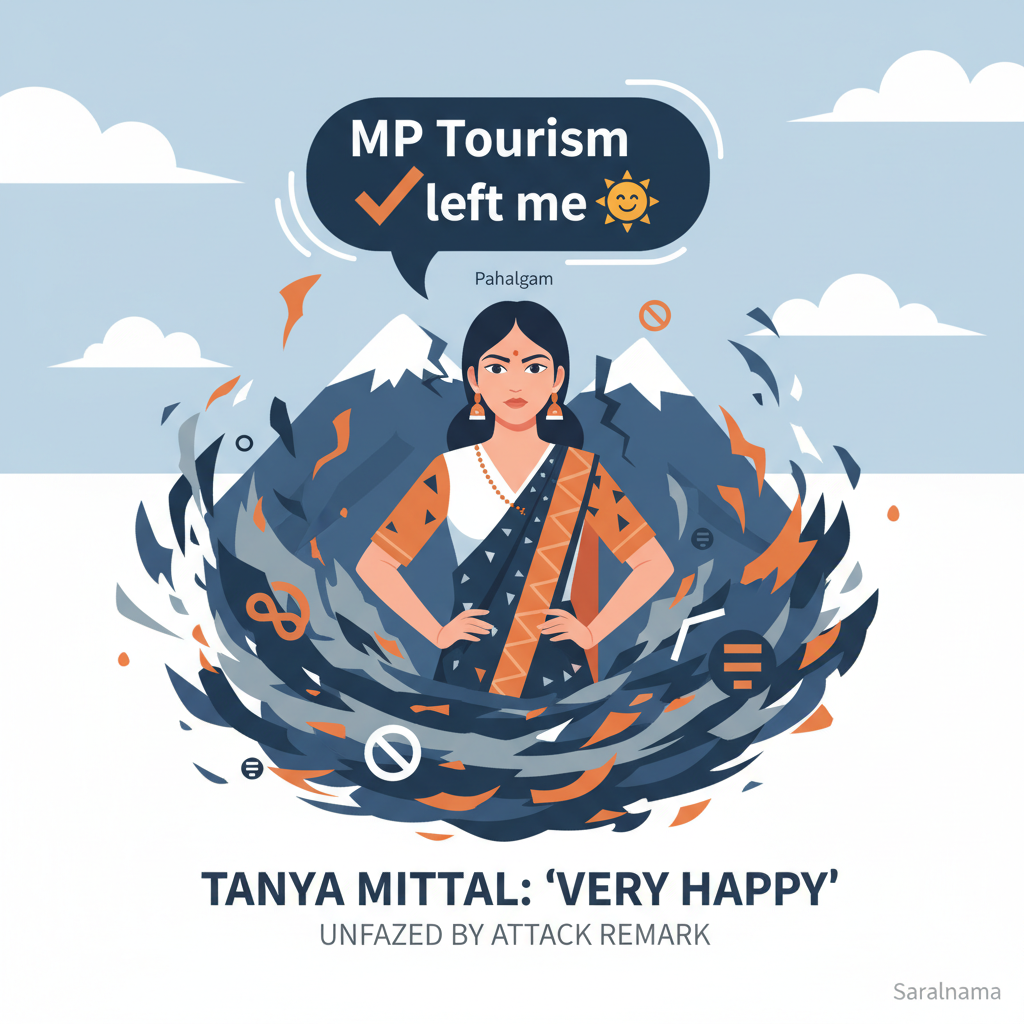 Tanya Mittal is unfazed by backlash over her remark on Pahalgam attack: ‘Very happy that MP Tourism department left me’