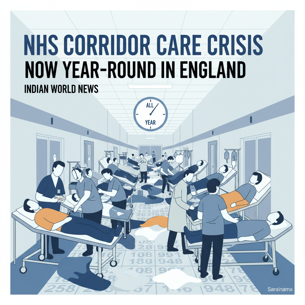 NHS Corridor Care Crisis Now Year-Round in England