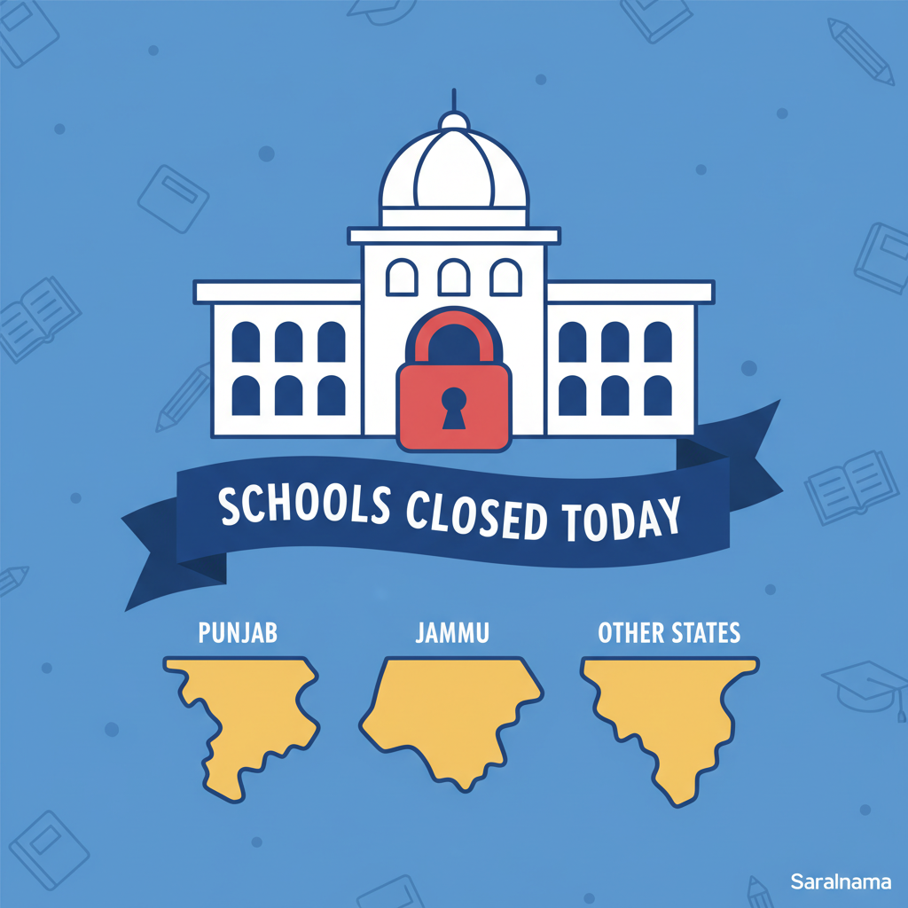 Schools Closed Today in Punjab, Jammu and Other States