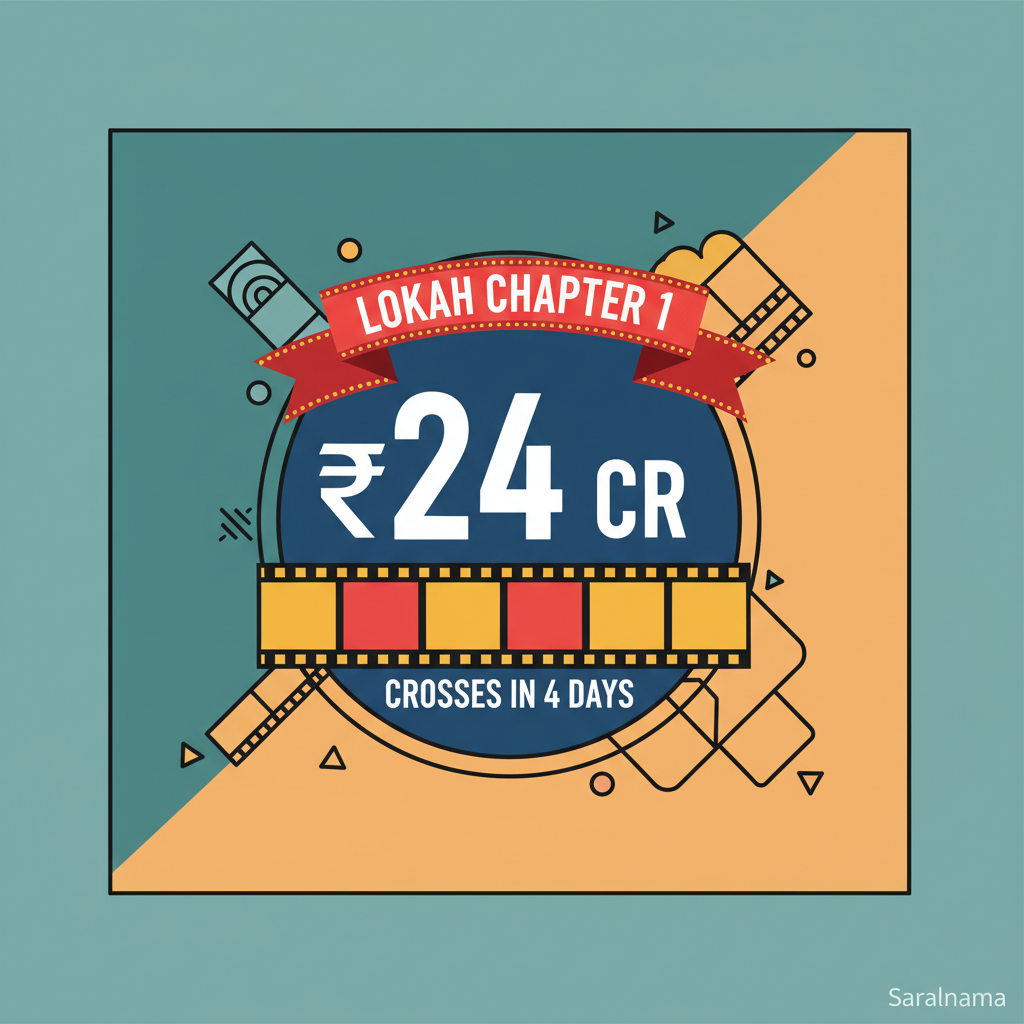 Lokah Chapter 1 Crosses ₹24 Crore Mark in 4 Days