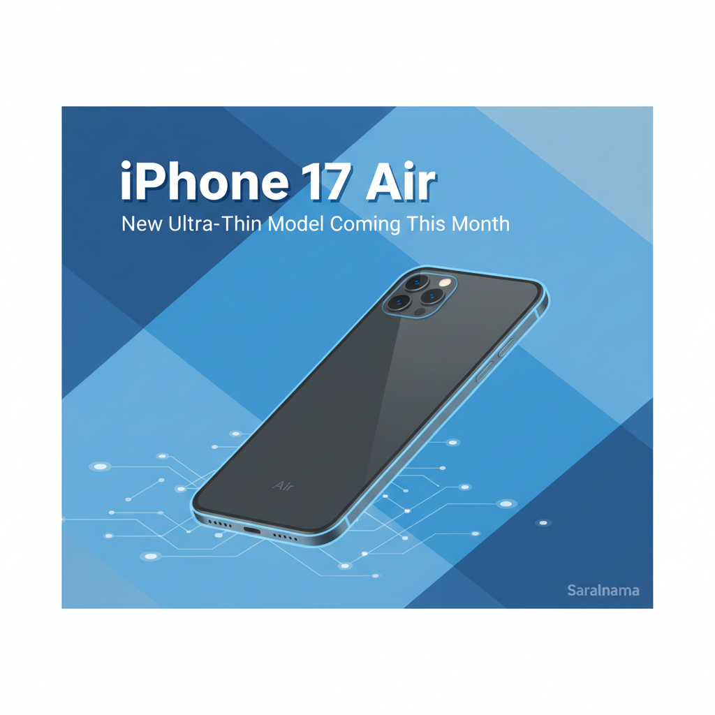 iPhone 17 Air: New Ultra-Thin Model Coming This Month