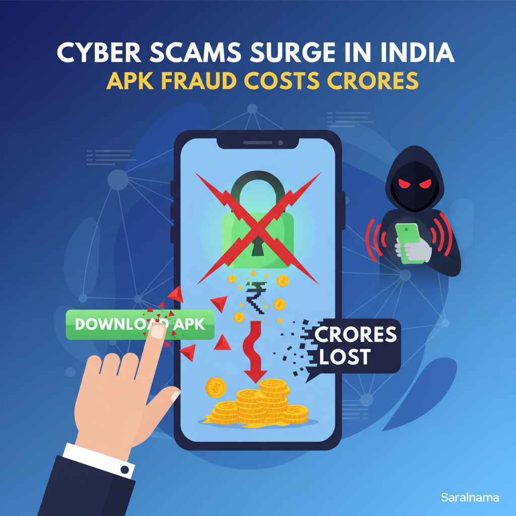 Cyber Scams Surge in India: APK Fraud Costs Crores