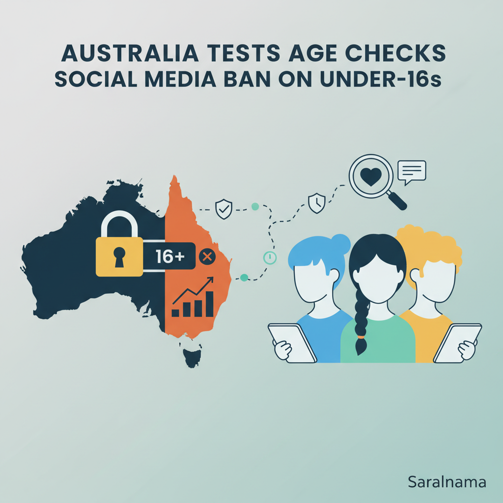 Australia Tests Age Checks for Social Media Ban on Under-16s
