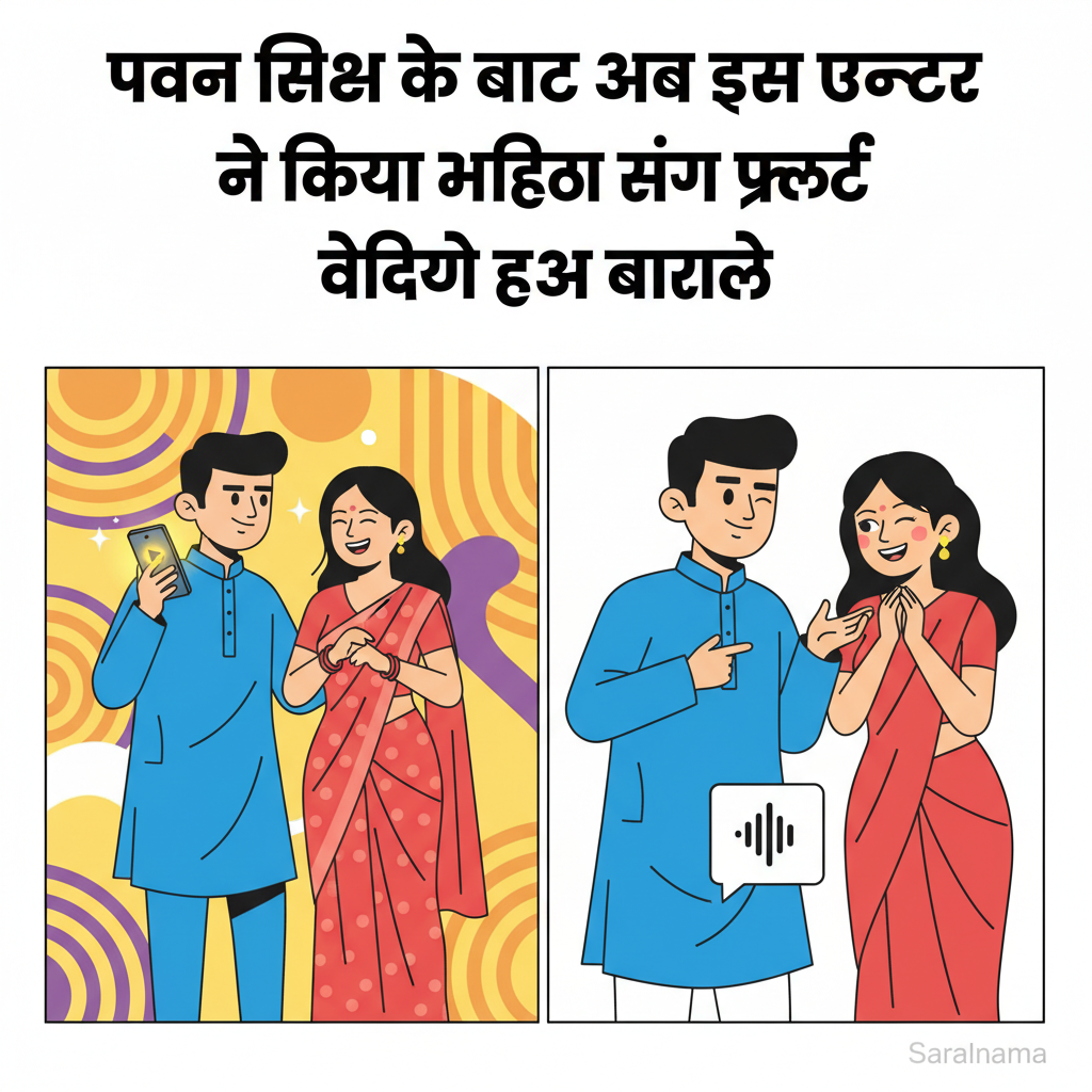 पवन सिंह के बाद अब इस एक्टर ने किया महिला संग फ्लर्ट, वीडियो हुआ वायरल