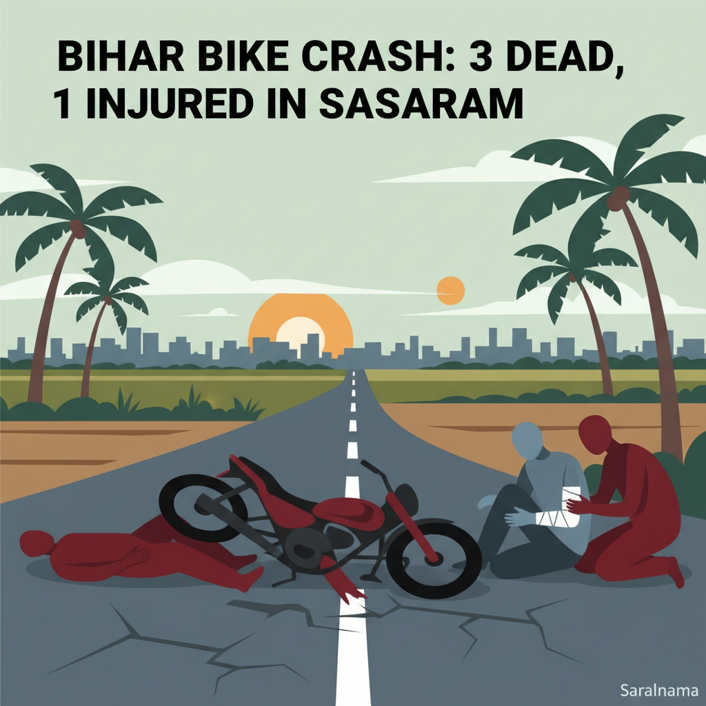 Bihar Bike Crash: 3 Dead, 1 Injured in Sasaram