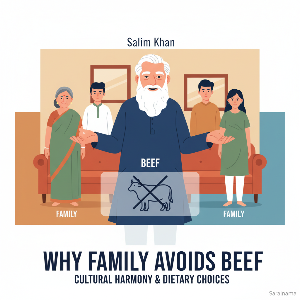 Salim Khan Explains Why Family Avoids Beef