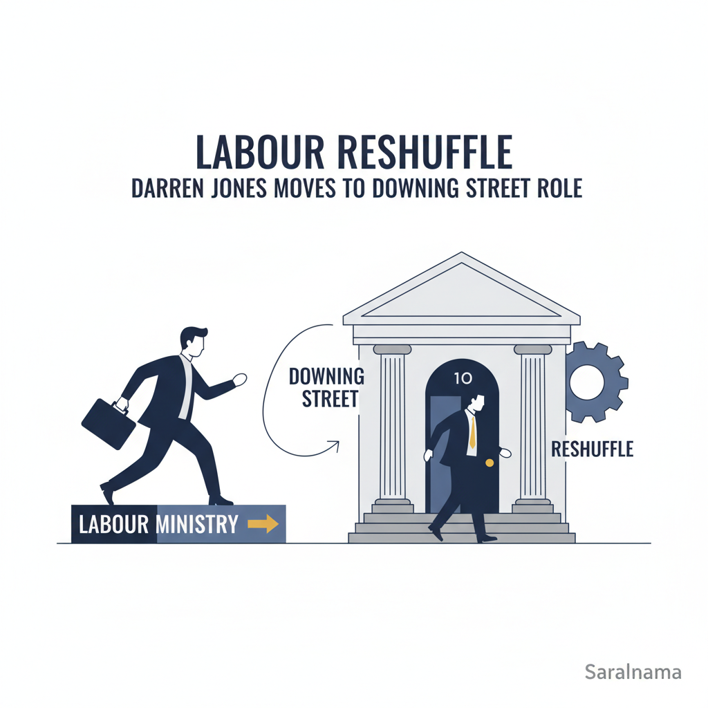 Labour Reshuffle: Darren Jones Moves to Downing Street Role