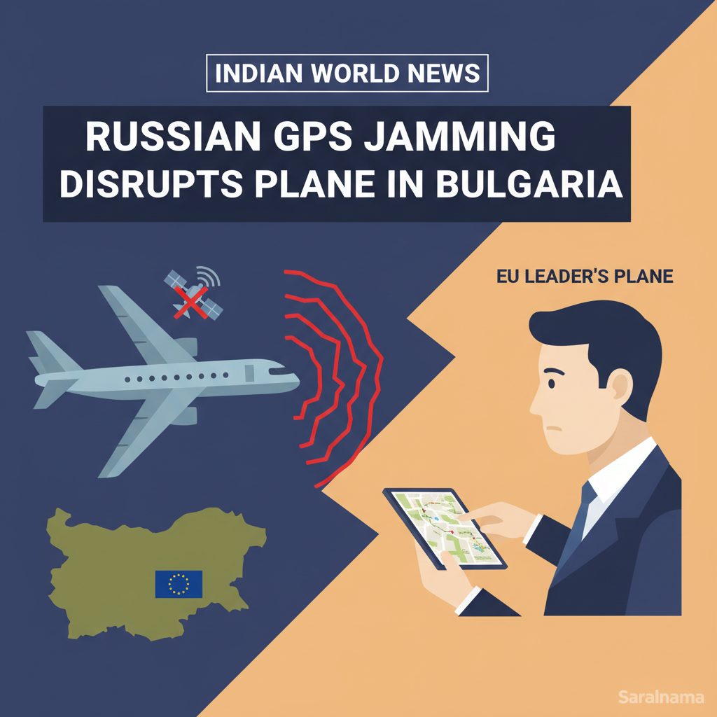 Russian GPS Jamming Disrupts EU Leader's Plane in Bulgaria