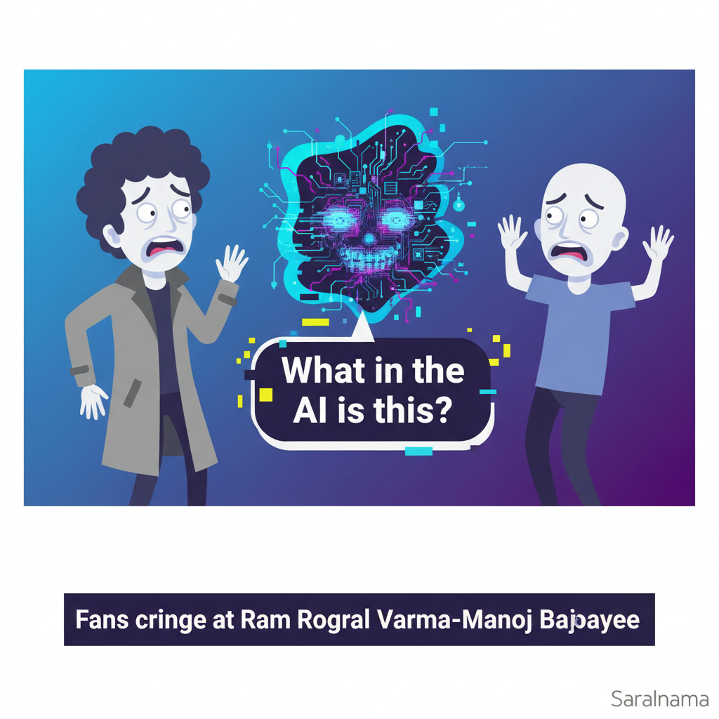 ‘What in the AI is this?’: Fans cringe at Ram Gopal Varma-Manoj Bajpayee