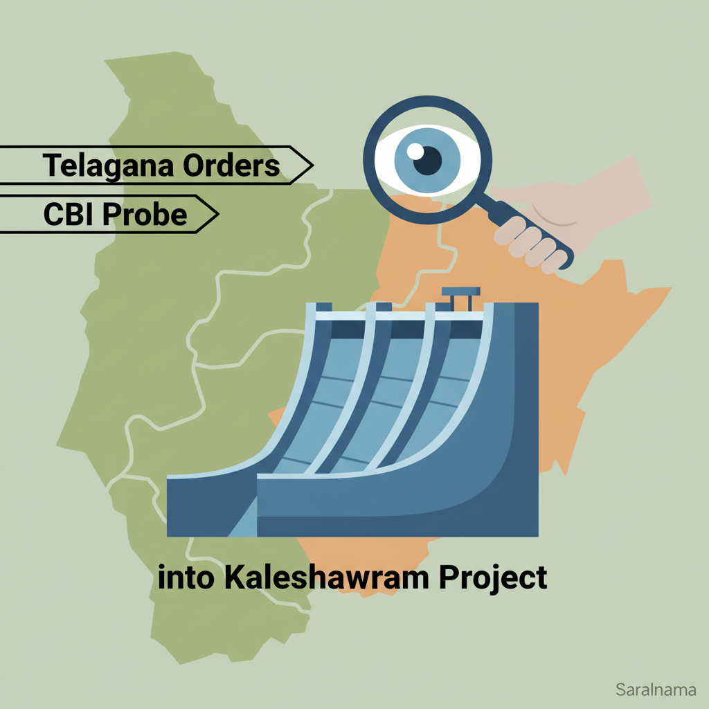 Telangana Orders CBI Probe into Kaleshwaram Project