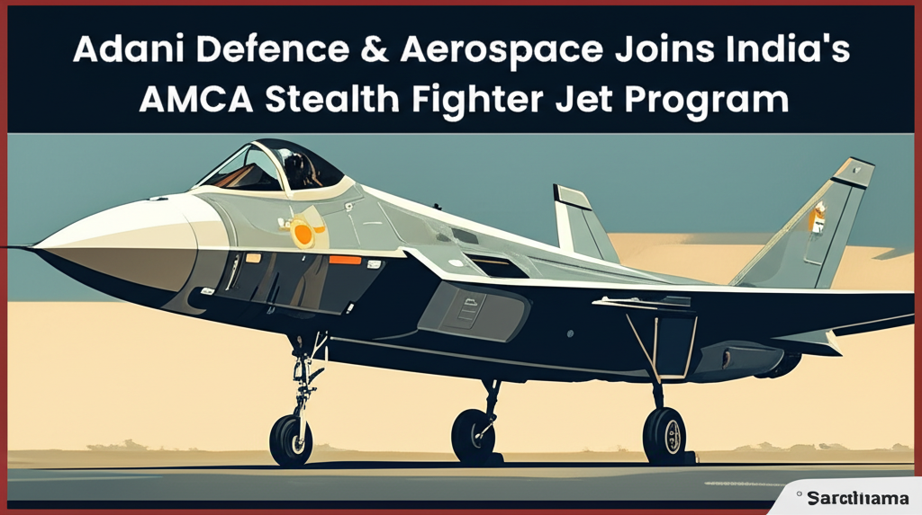 Adani Defence & Aerospace Joins India’s AMCA Stealth Fighter Jet Program