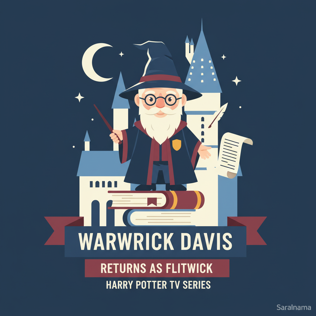 Warwick Davis Returns as Flitwick in Harry Potter TV Series