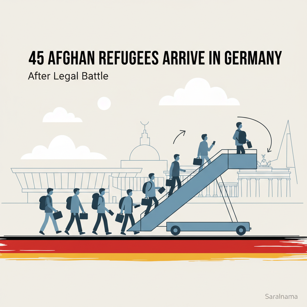 45 Afghan Refugees Arrive in Germany After Legal Battle