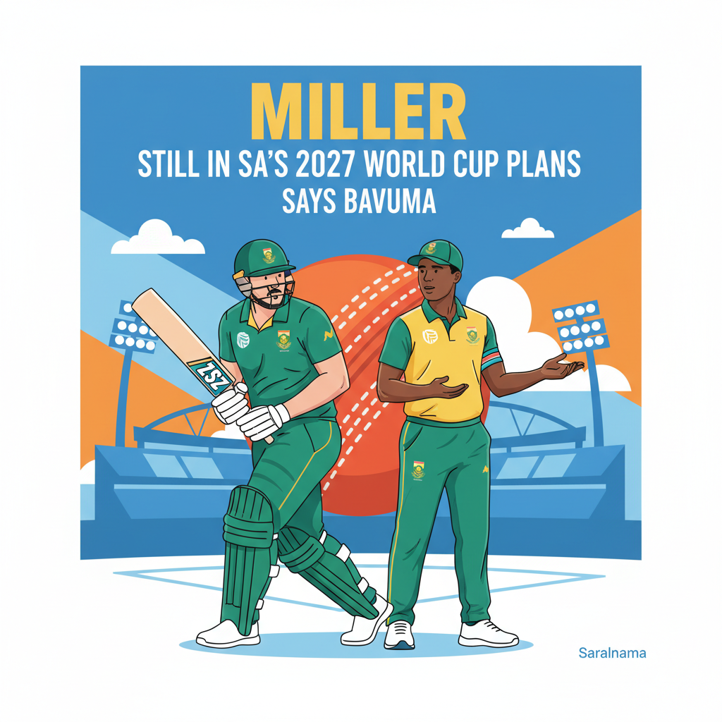 David Miller Still in SA's 2027 World Cup Plans, Says Bavuma