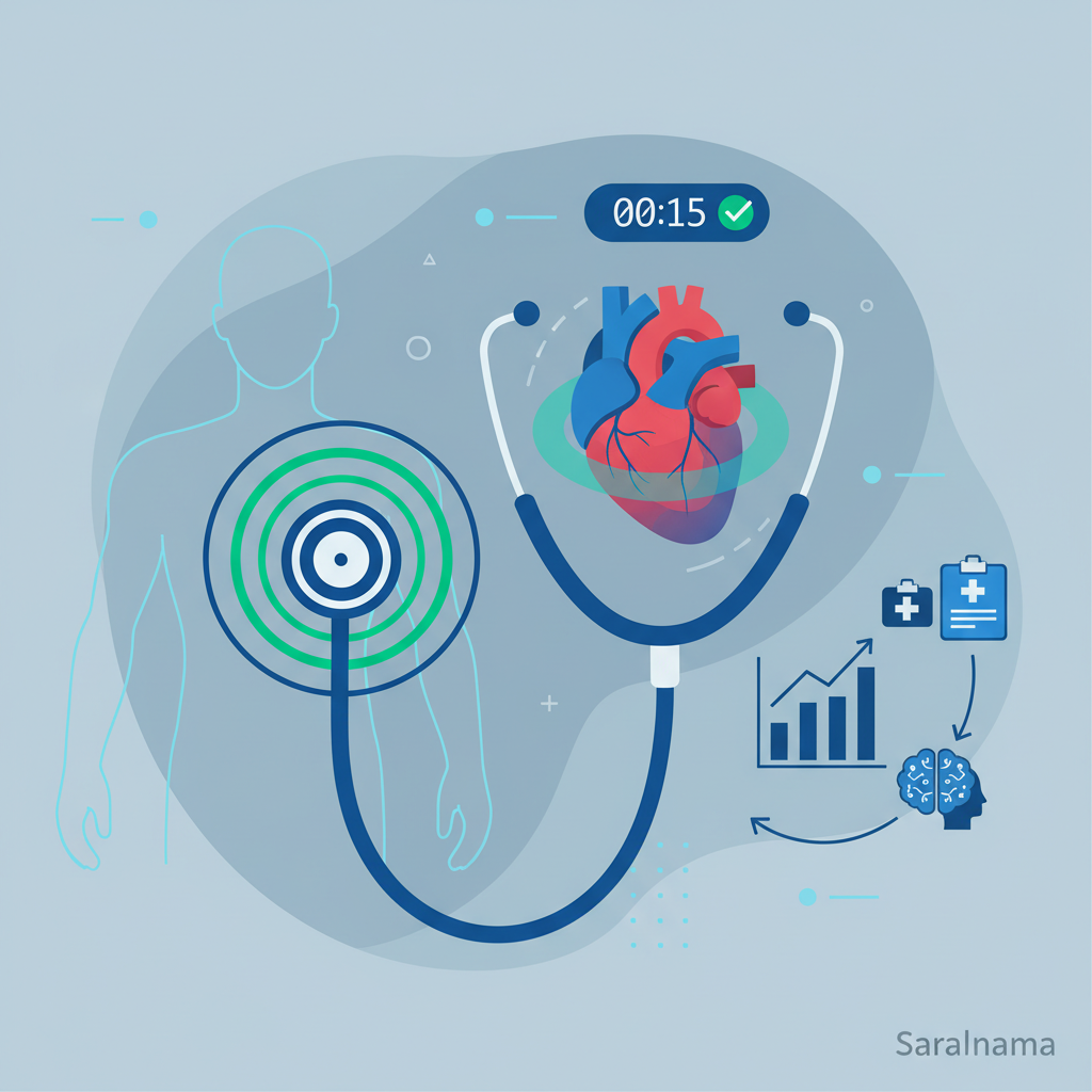 AI Stethoscope Diagnoses Heart Conditions in 15 Seconds