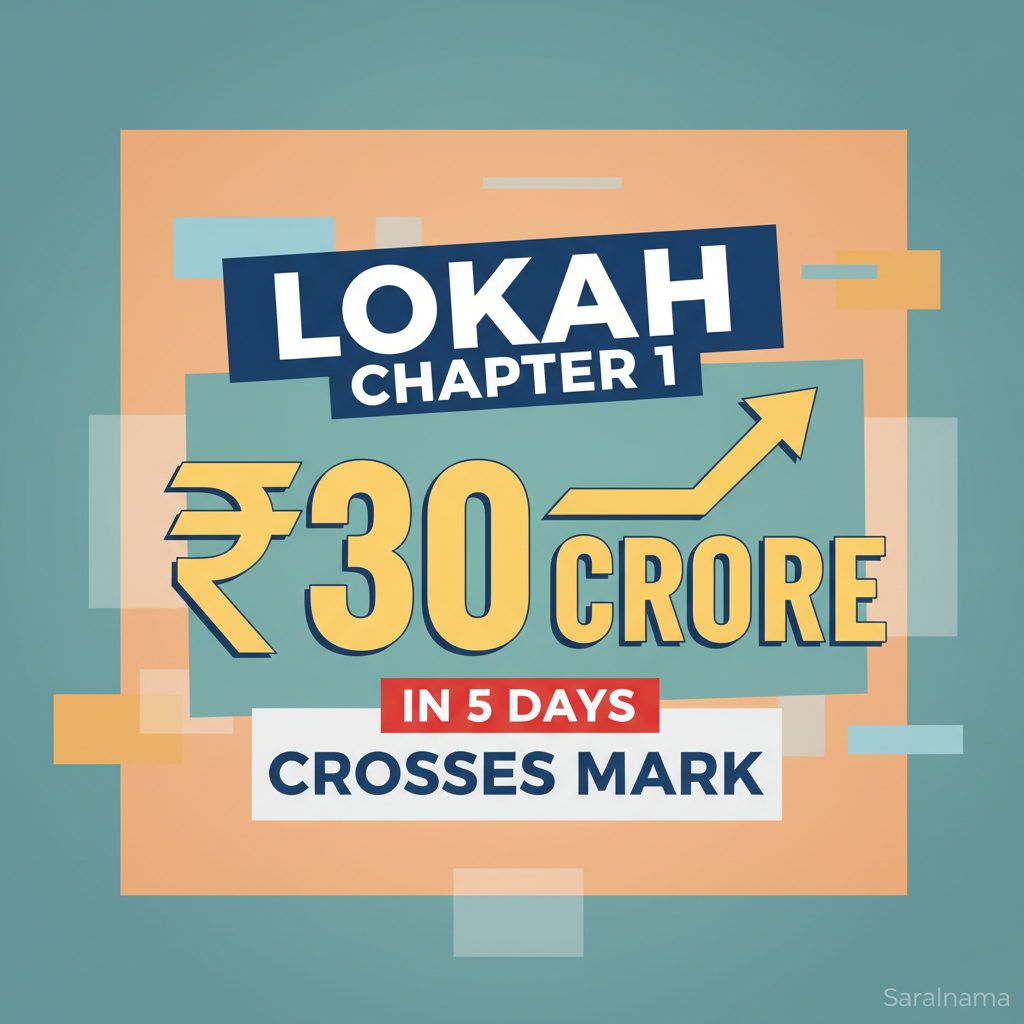 Lokah Chapter 1 Crosses ₹30 Crore Mark in 5 Days