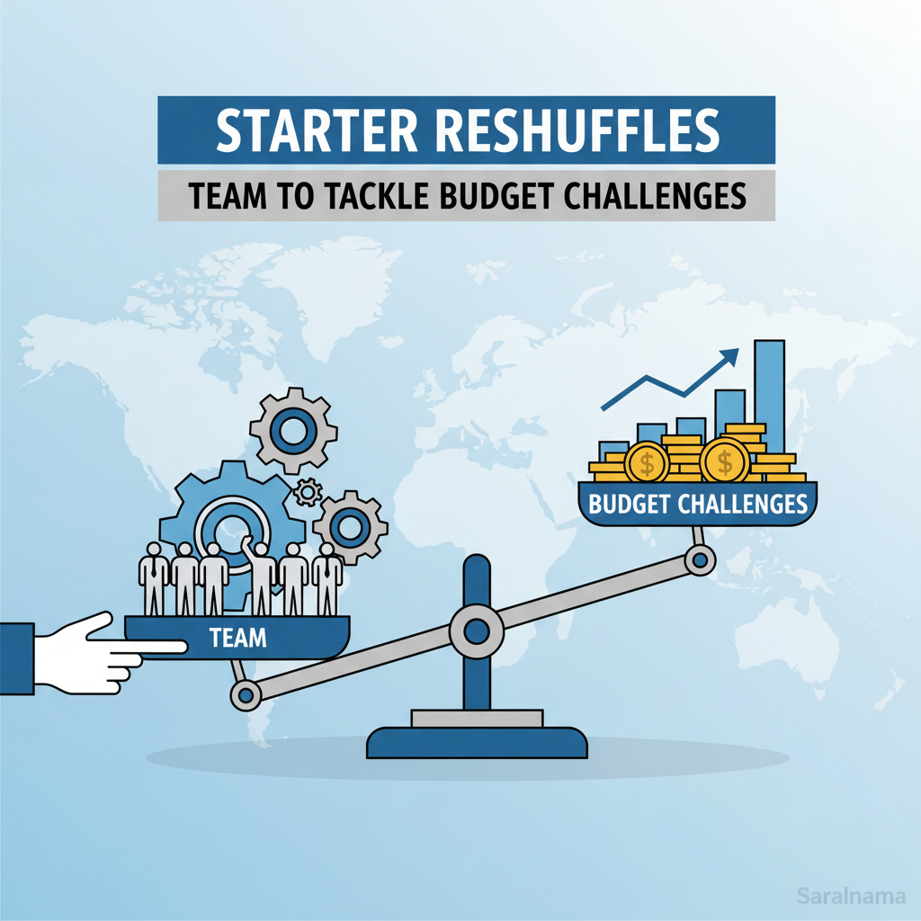 Starmer Reshuffles Team to Tackle Budget Challenges