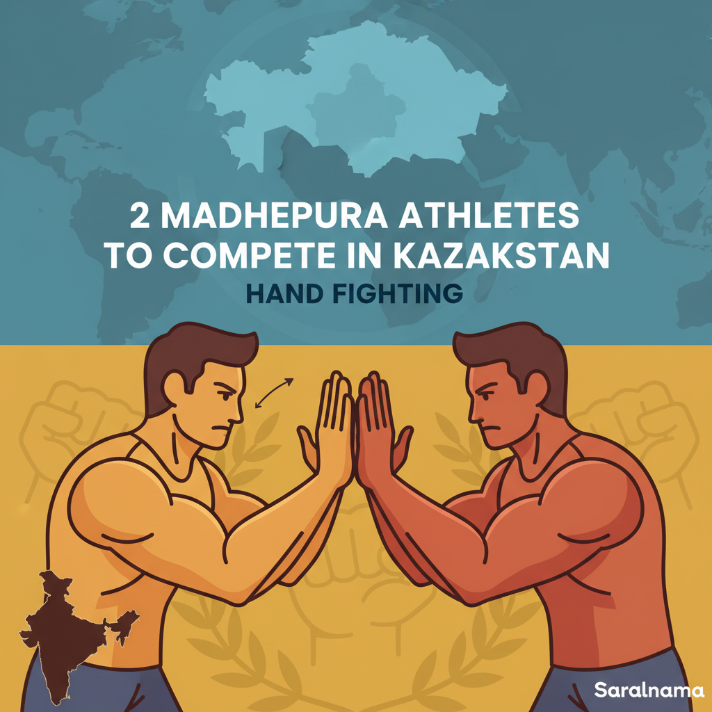 2 Madhepura Athletes to Compete in Kazakhstan Hand Fighting