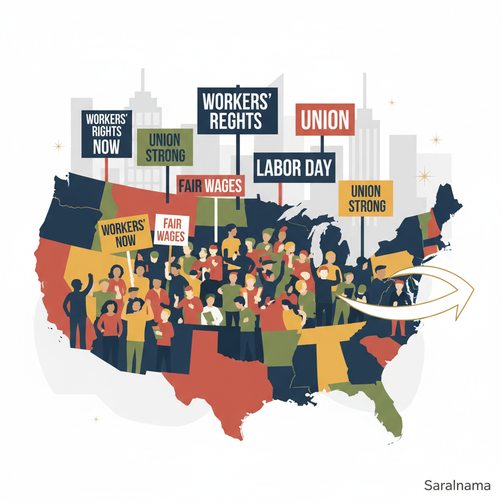 Hundreds of Labor Day Rallies Across US Demand Workers' Rights