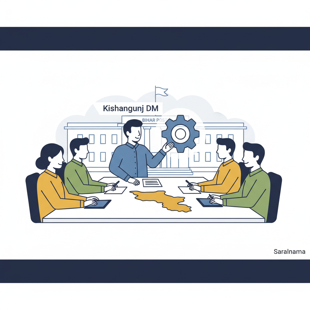 Kishangunj DM Holds Key Meeting on Work Culture