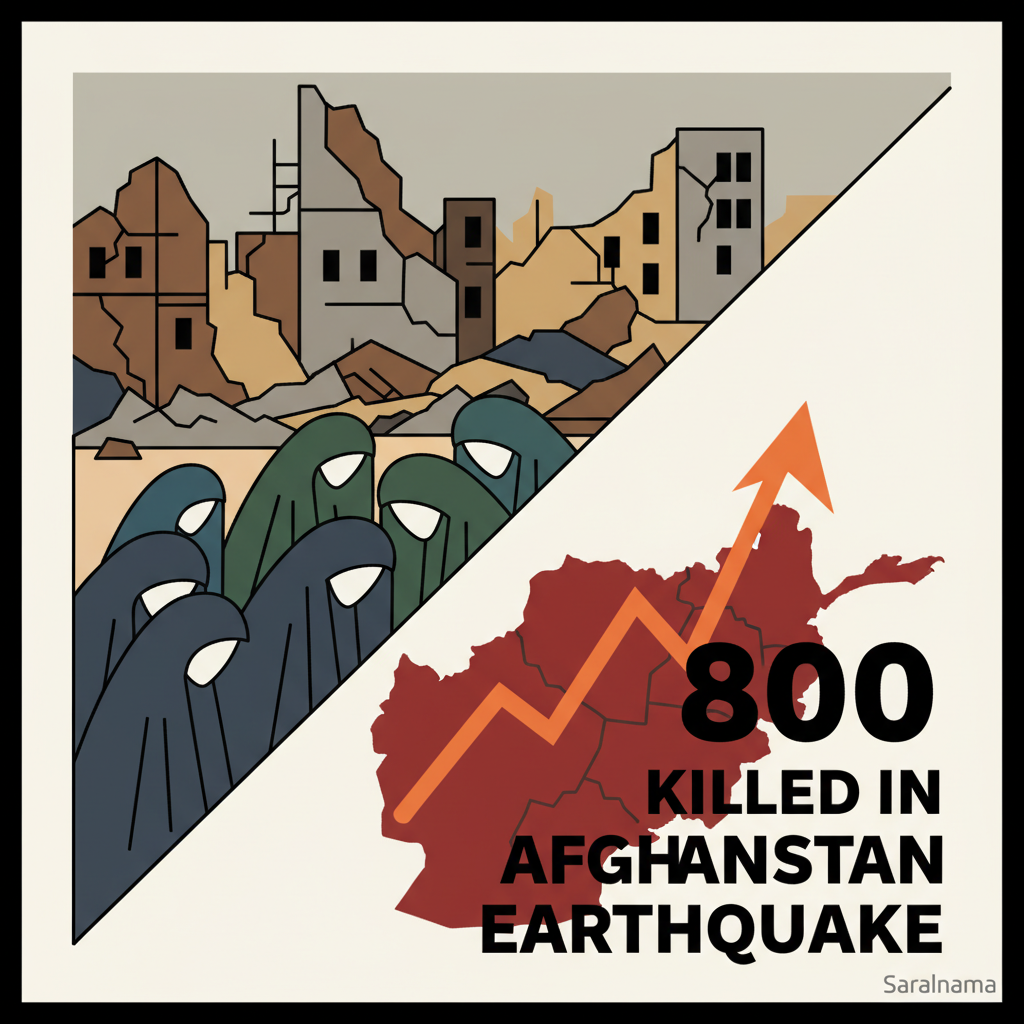 800 Killed in Deadly Afghanistan Earthquake