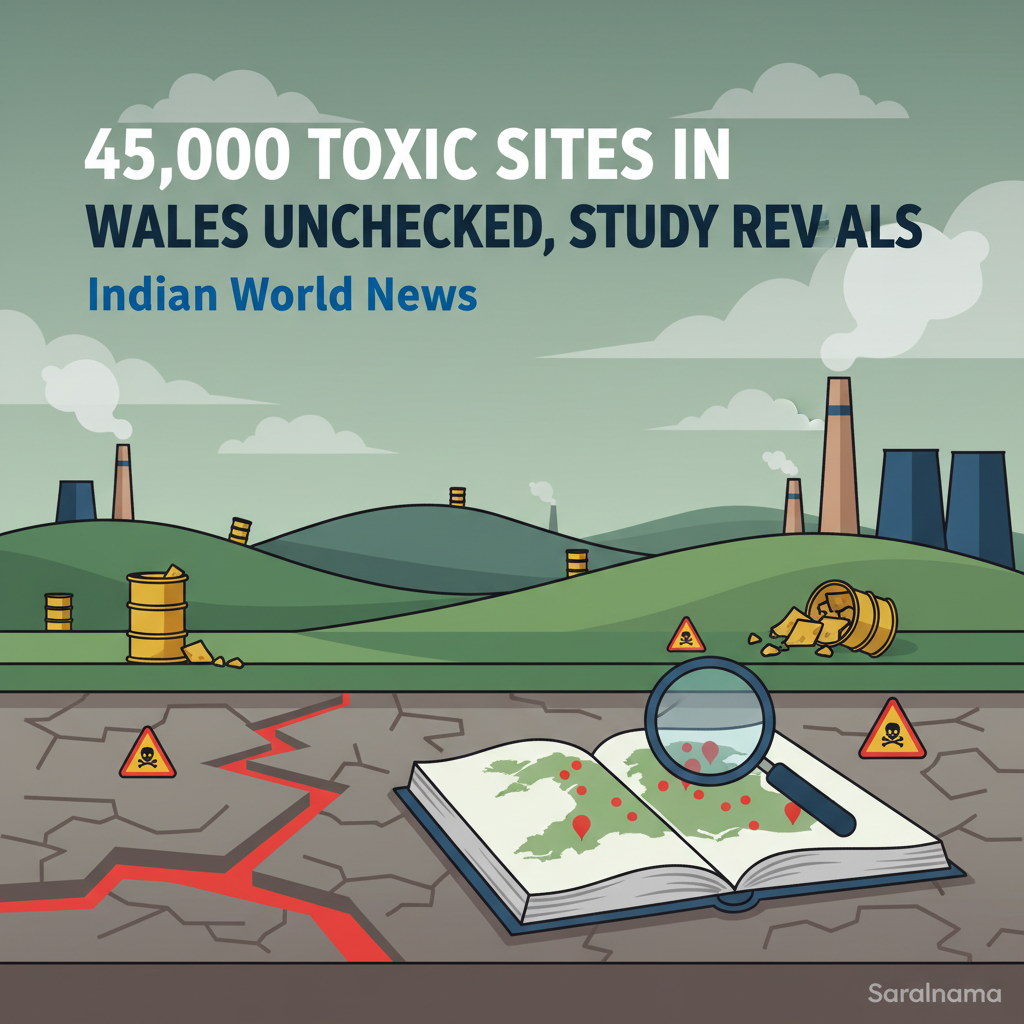 45,000 Toxic Sites in Wales Unchecked, Study Reveals